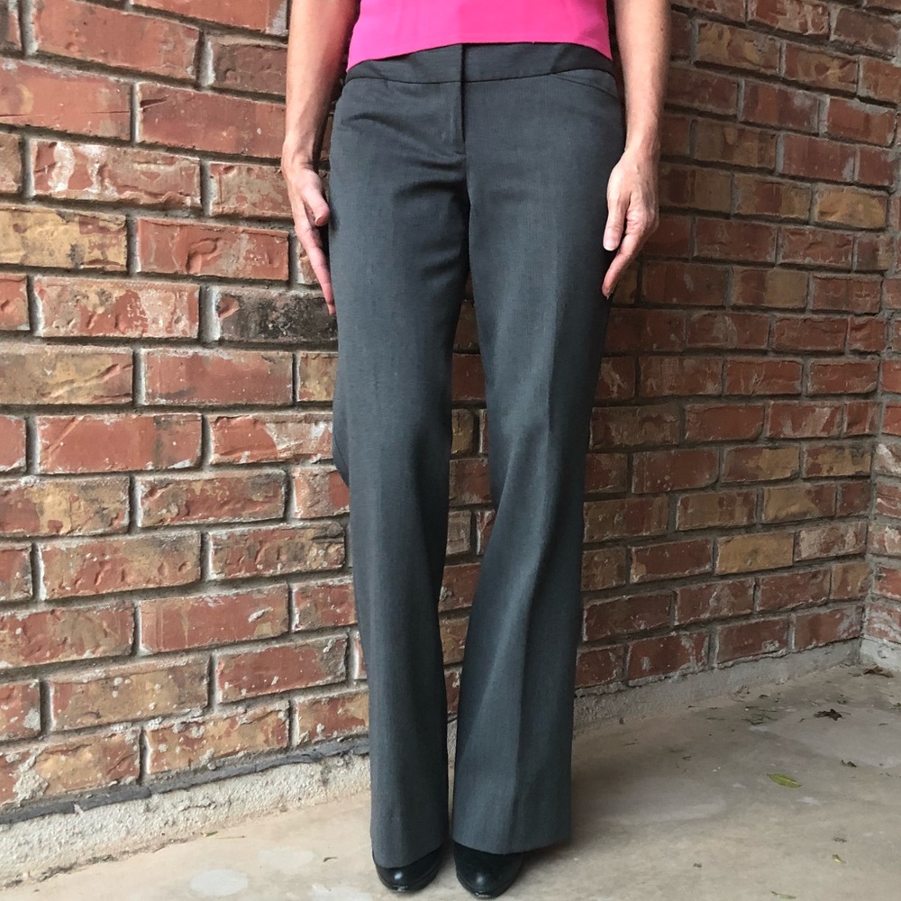 NWOT Express editor dark gray pants size 2R